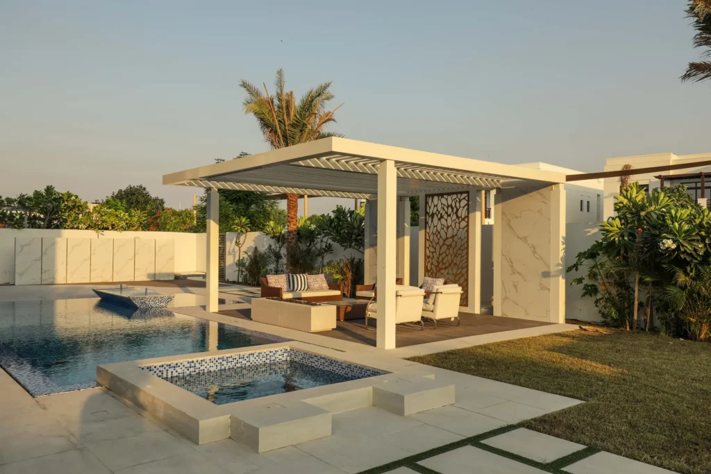 aluminium pergola