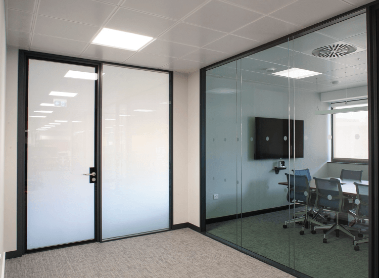 Smart Glass Door