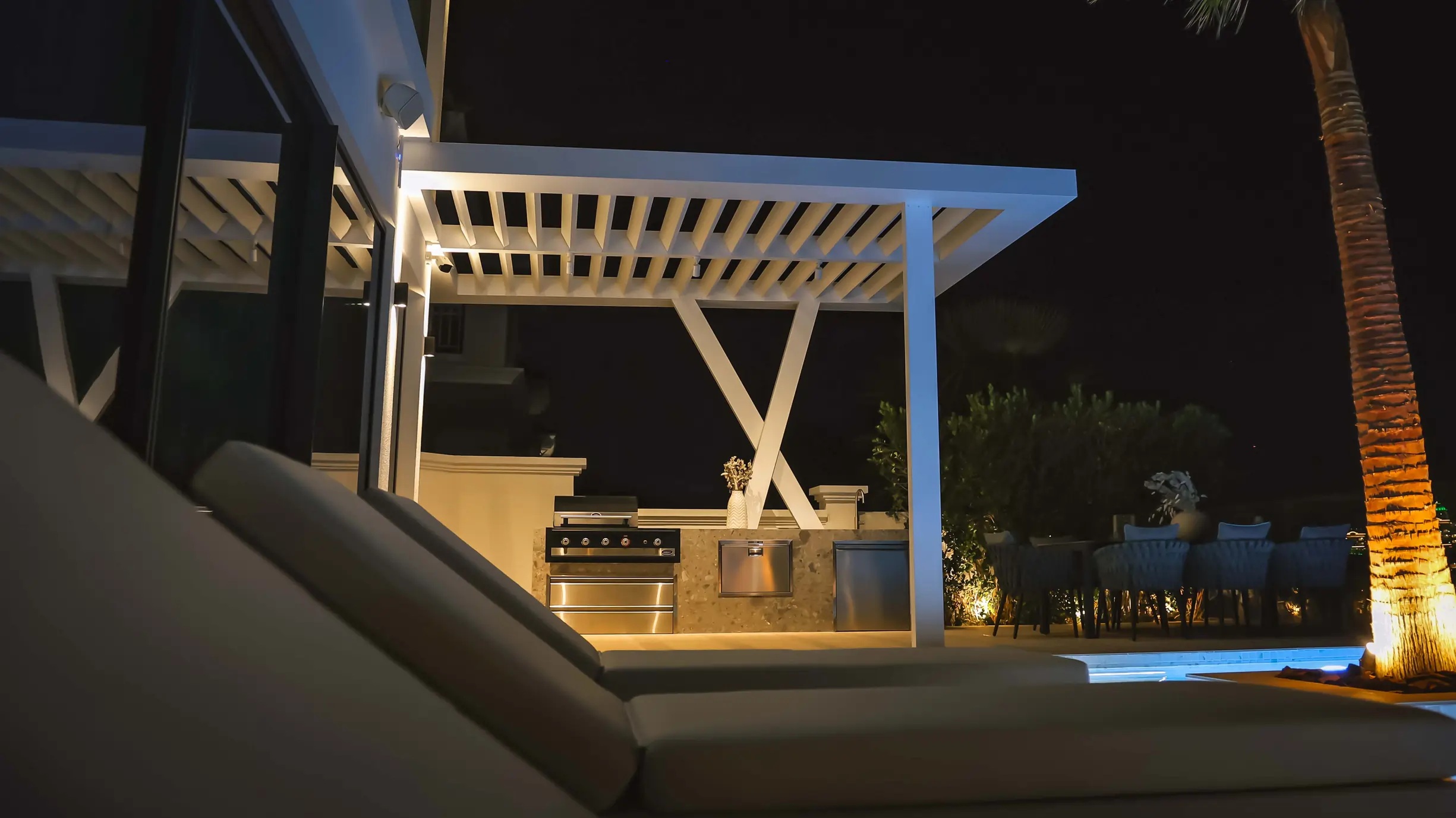 Louvered Pergola