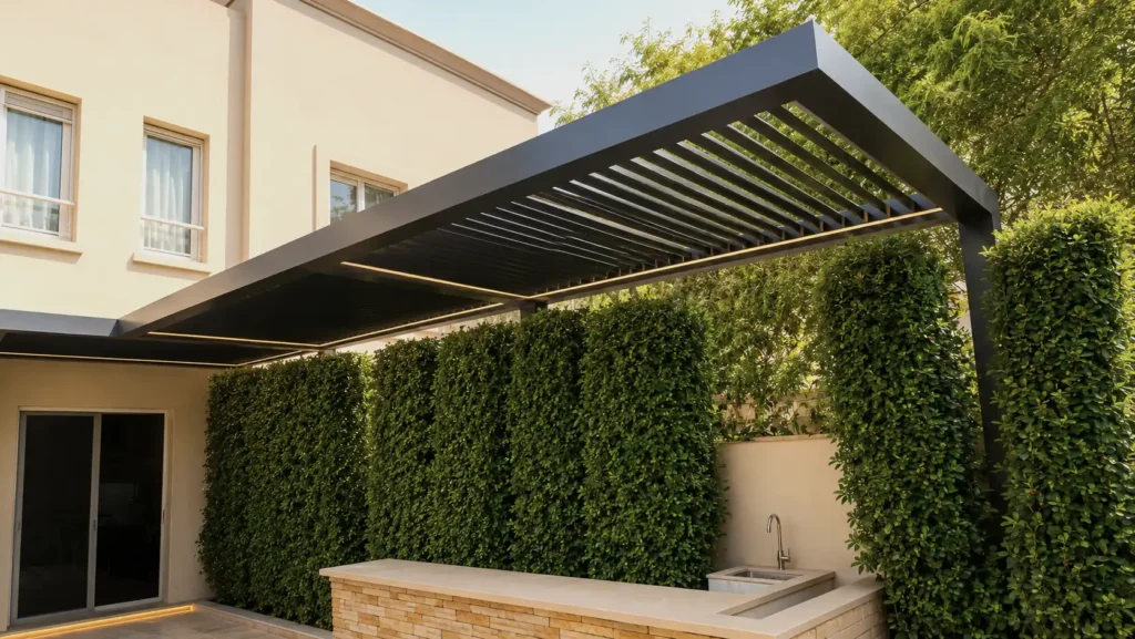 Aluminum Pergola in The Spring Dubai