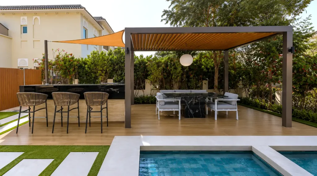 Pergola project in Al Furjan