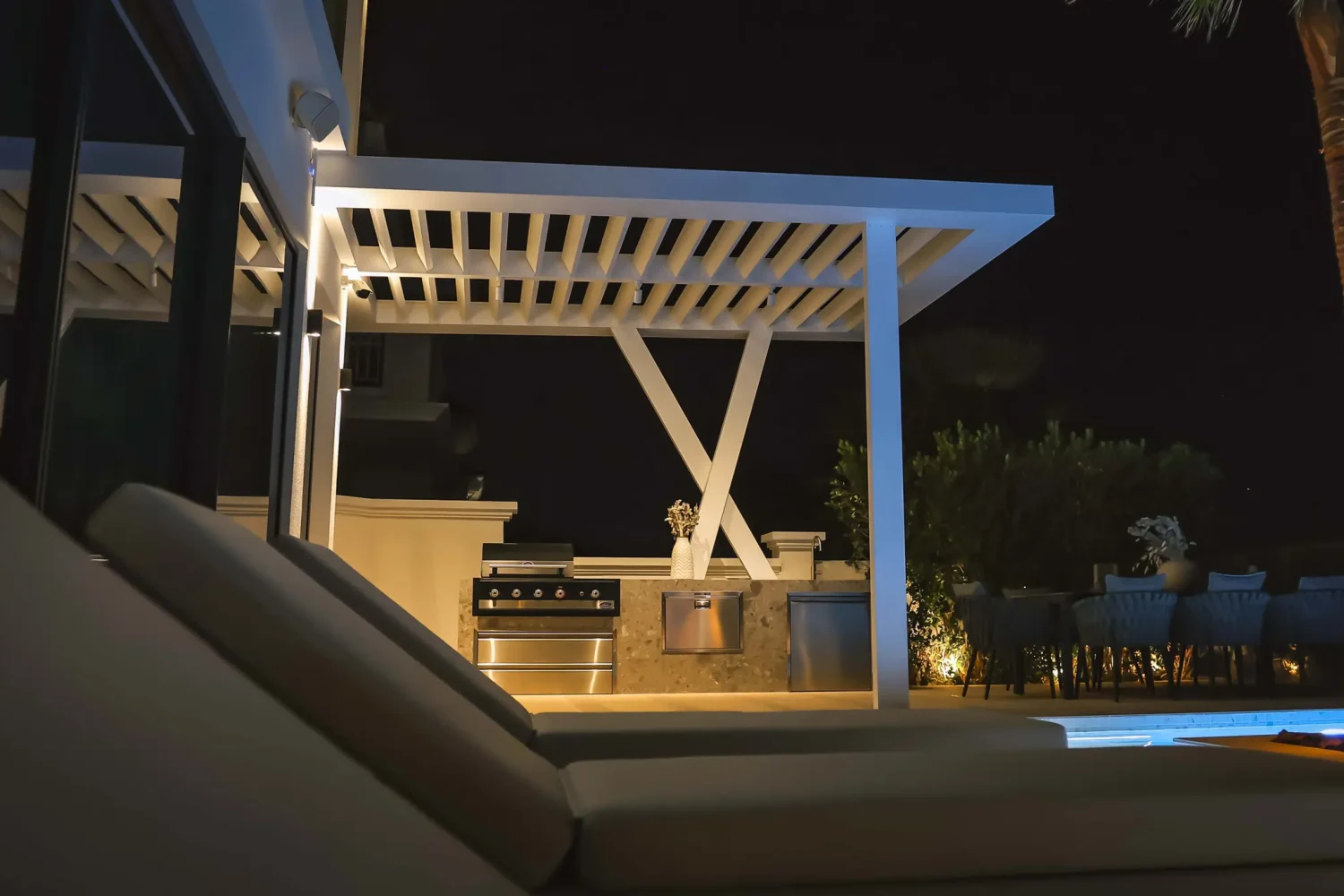 Louvered Pergola